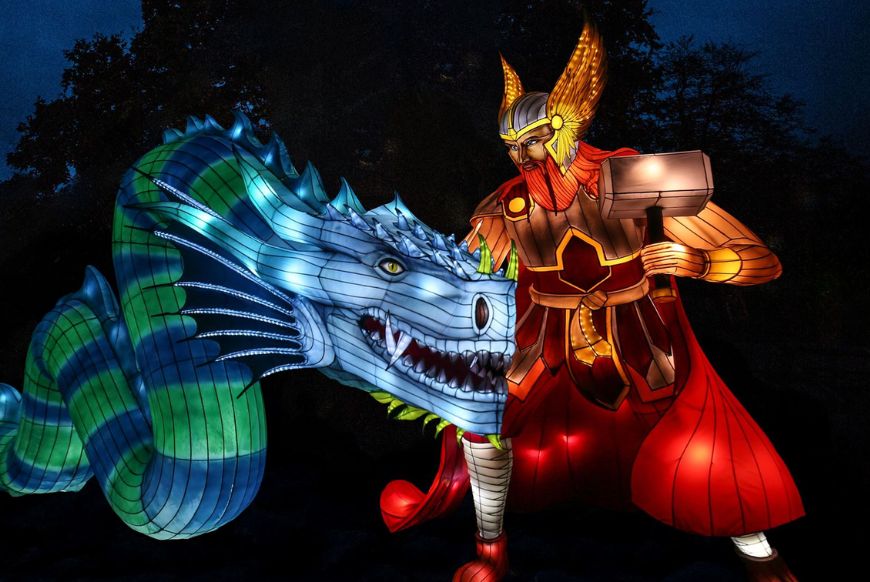 Festival of Light at Longleat 